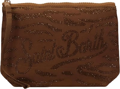MC2 Saint Barth Bags Strass Zebra 18 Bruin