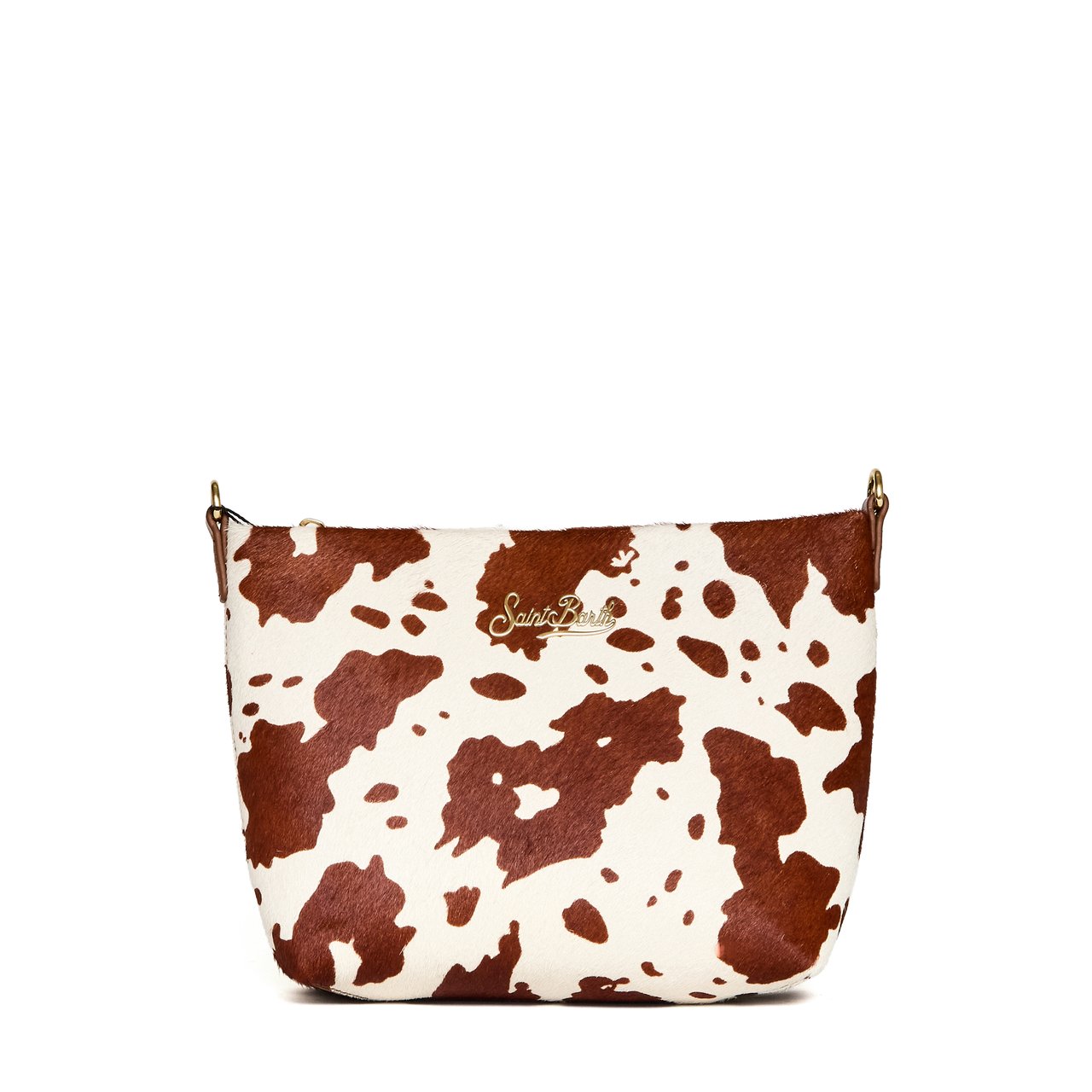 MC2 Saint Barth Aline Bag Logo Zip Clutch Neutraal