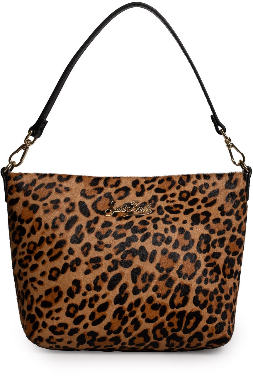 MC2 Saint Barth Bags Leo Brushed Leather 18 Dierenprint