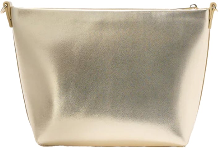 MC2 Saint Barth Bags Laminated Leather Gold Goud