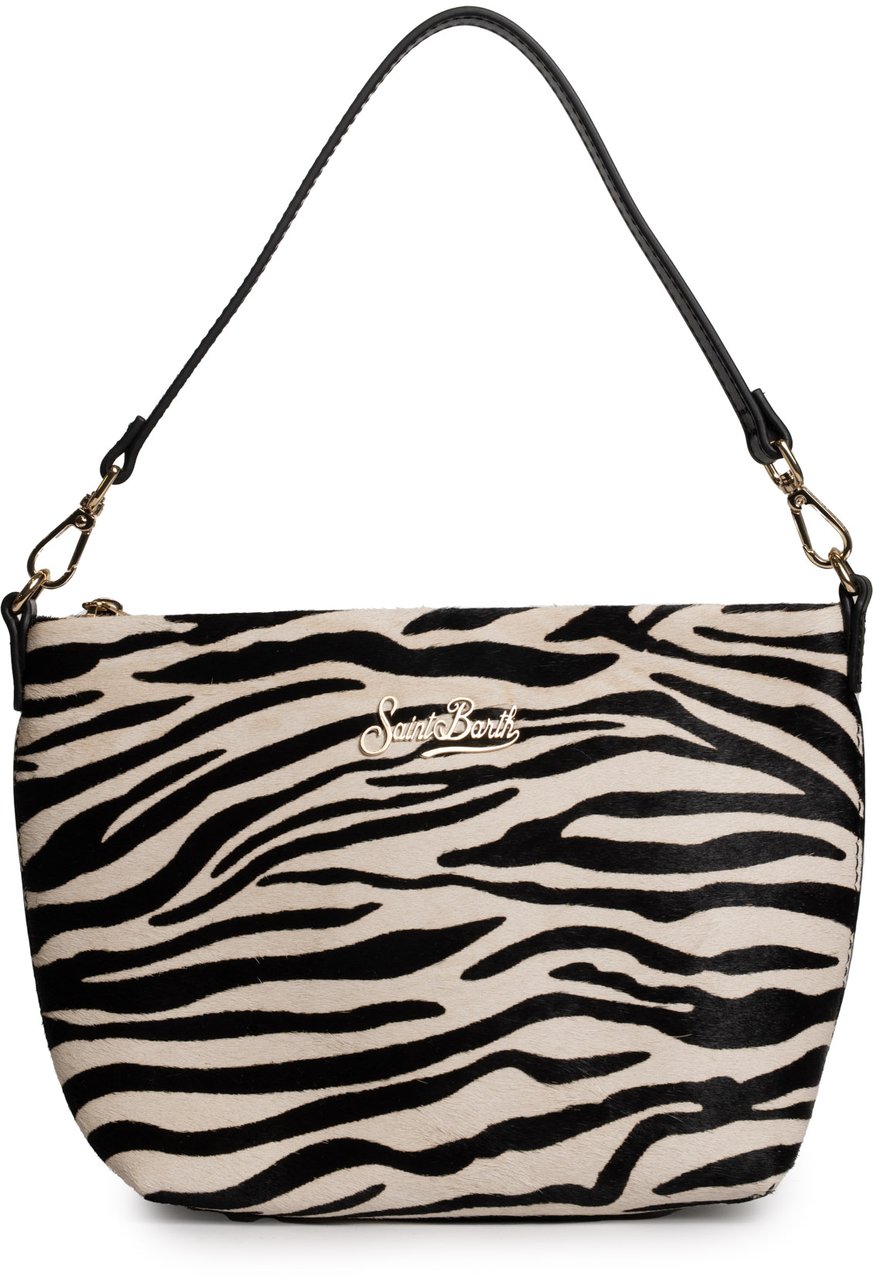 MC2 Saint Barth Bags Zebra Brushed Leather 10 Dierenprint