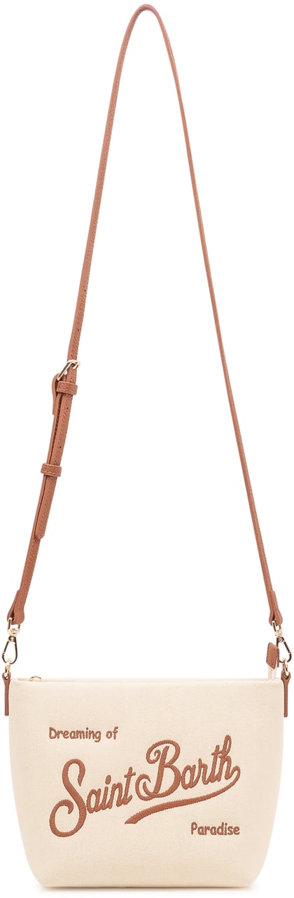 MC2 Saint Barth Borsa Aline a Spalla con Logo Wit