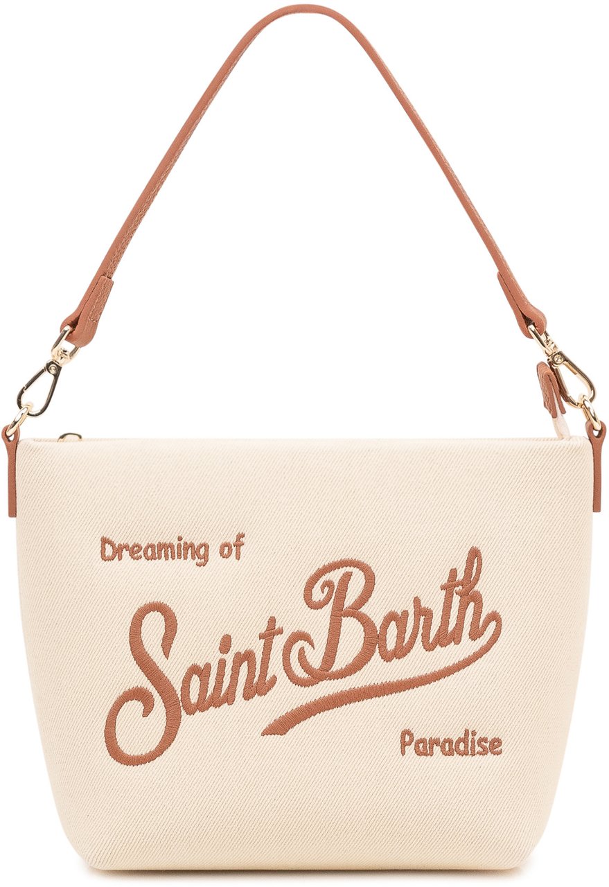 MC2 Saint Barth Borsa Aline a Spalla con Logo Wit