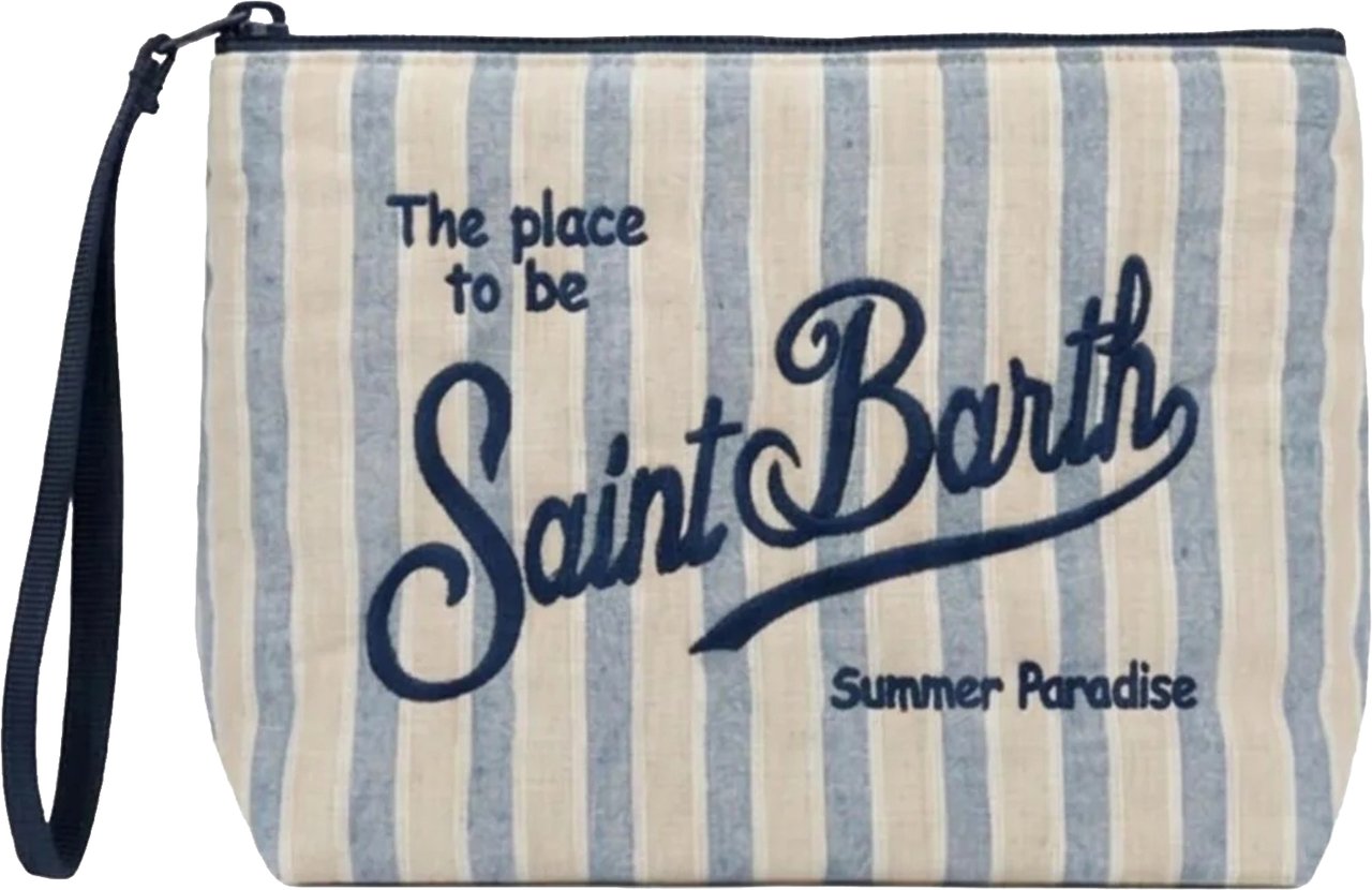 MC2 Saint Barth Bags Avorio/Azzurro Wit