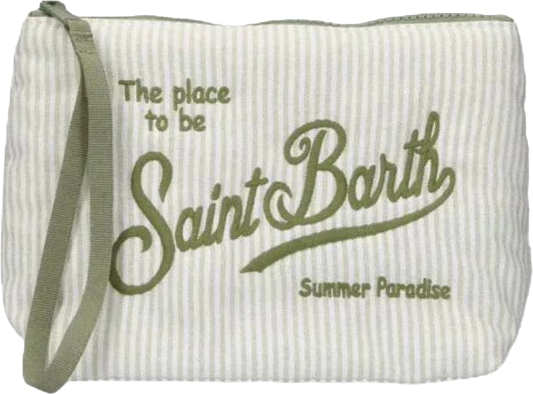 MC2 Saint Barth Bags Avorio/Verde Wit