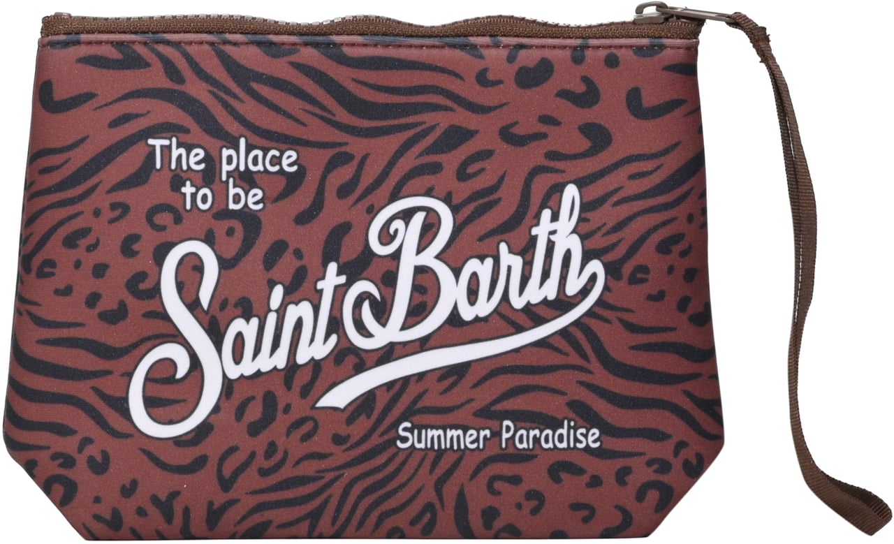 MC2 Saint Barth Bags Animal Mix 18 Maroon