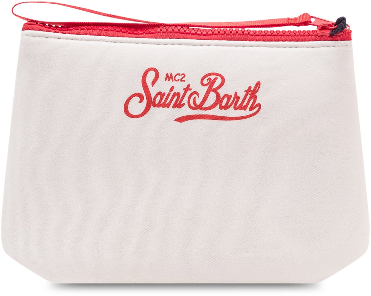 MC2 Saint Barth Pochette con Stampa Grafica e Zip Wit