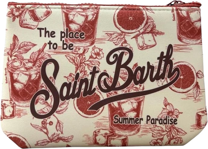 MC2 Saint Barth Bags Avorio/Rosso Wit