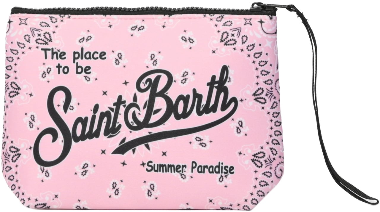 MC2 Saint Barth Bags Bandanna Round 21 Roze