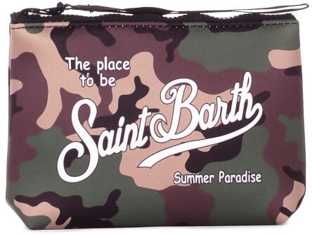 MC2 Saint Barth Bags Camouflage Donkergroen