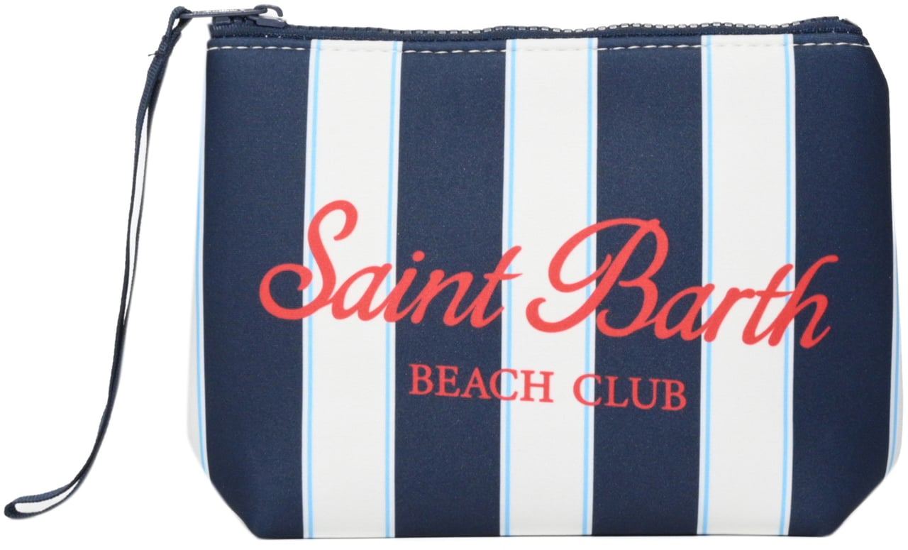 MC2 Saint Barth Bags Beach Stripes 6131 Navy