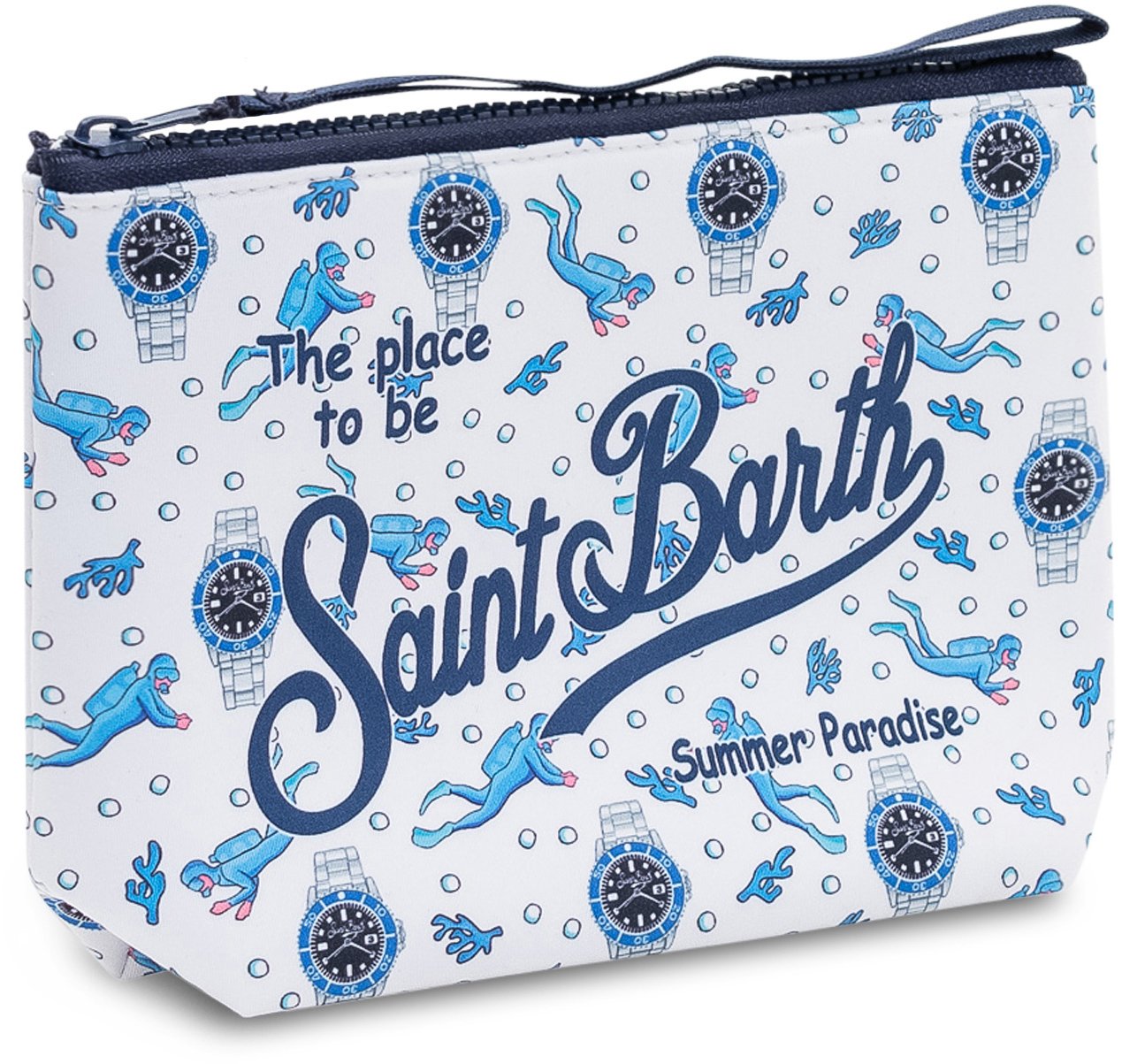 MC2 Saint Barth Pochette con Stampa Grafica Divers