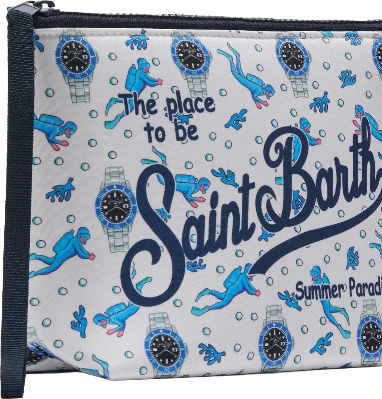 MC2 Saint Barth Bags Bianco/Blu Wit