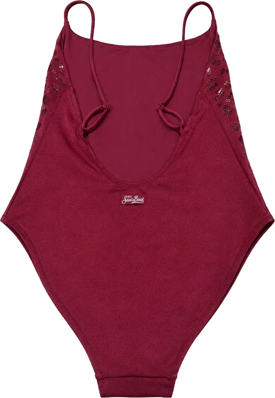 MC2 Saint Barth Sea Clothing Rosso Maroon