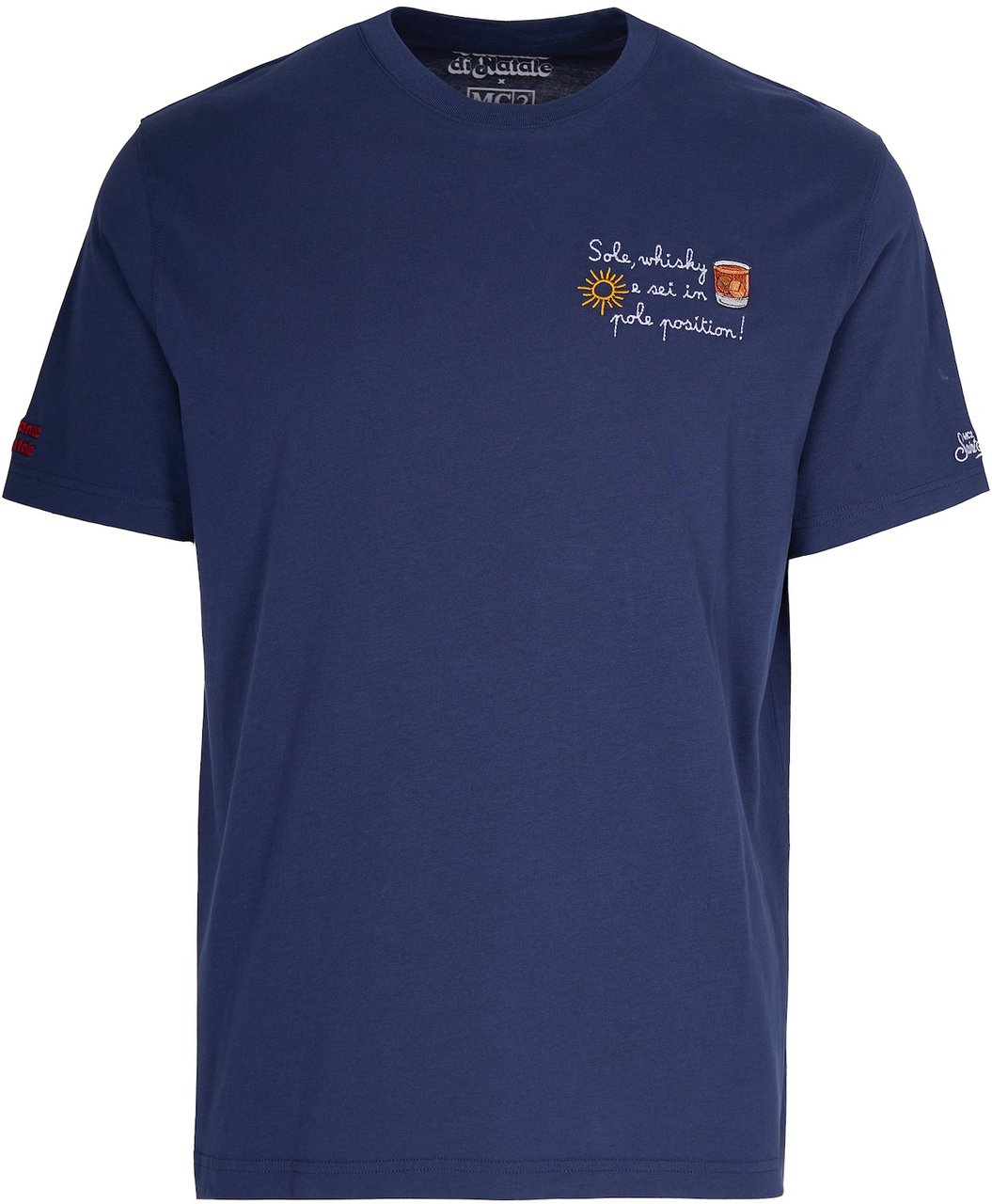 MC2 Saint Barth T-Shirts And Polos Blue Blauw