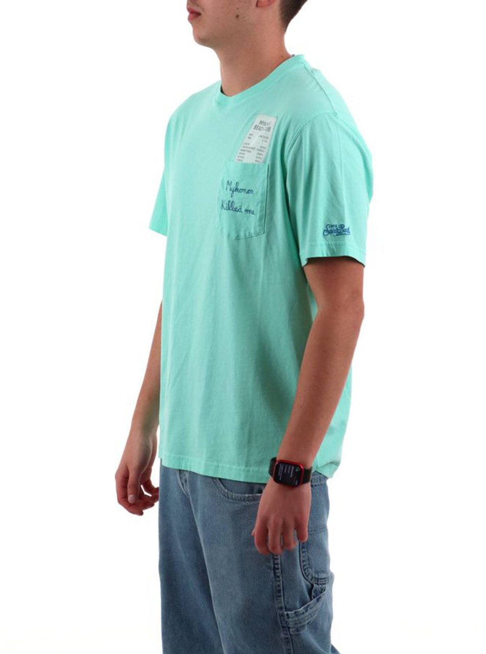 MC2 Saint Barth T-Shirts And Polos Azzurro Lichtblauw