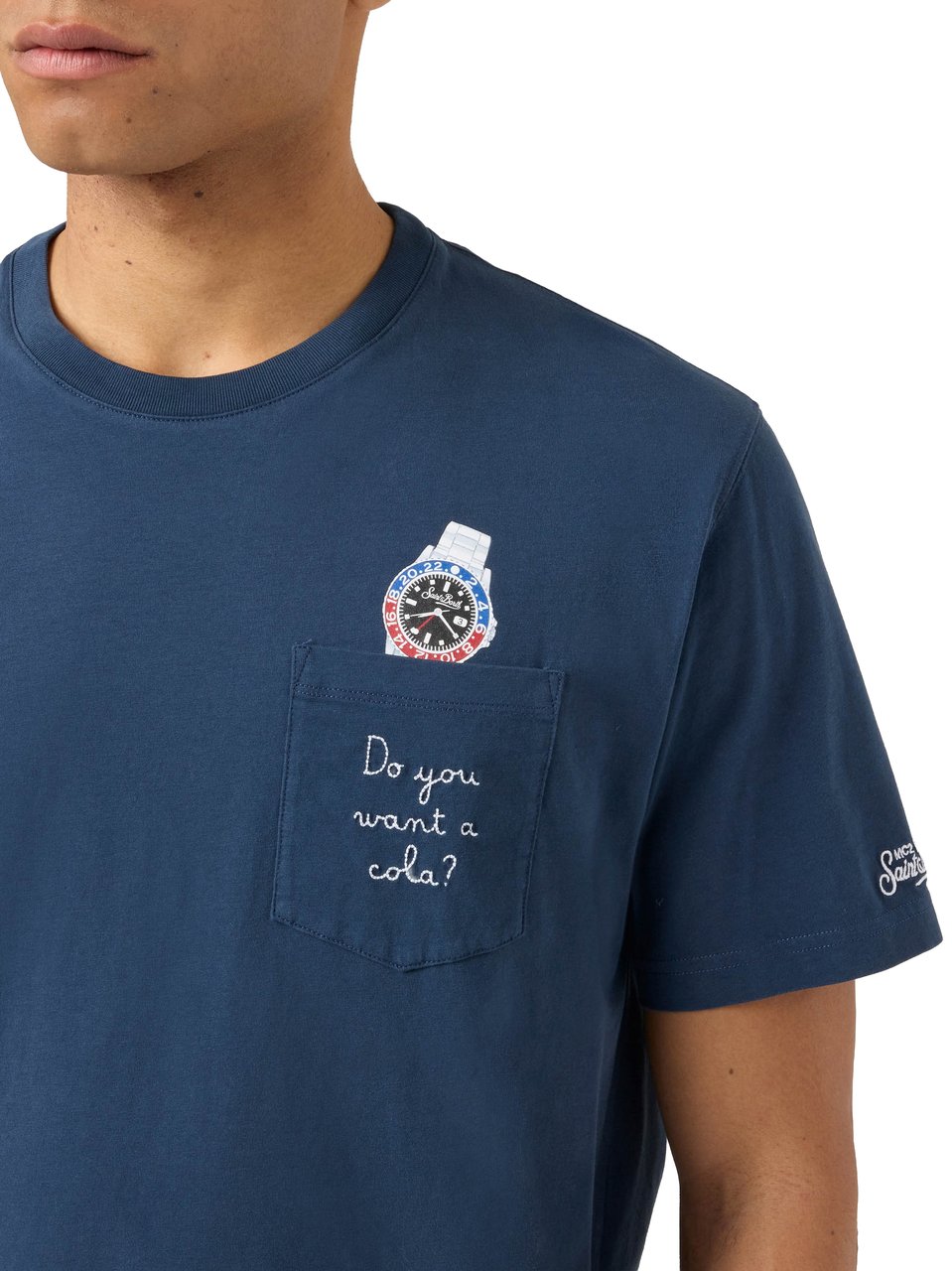 MC2 Saint Barth T-Shirts And Polos Blu Navy