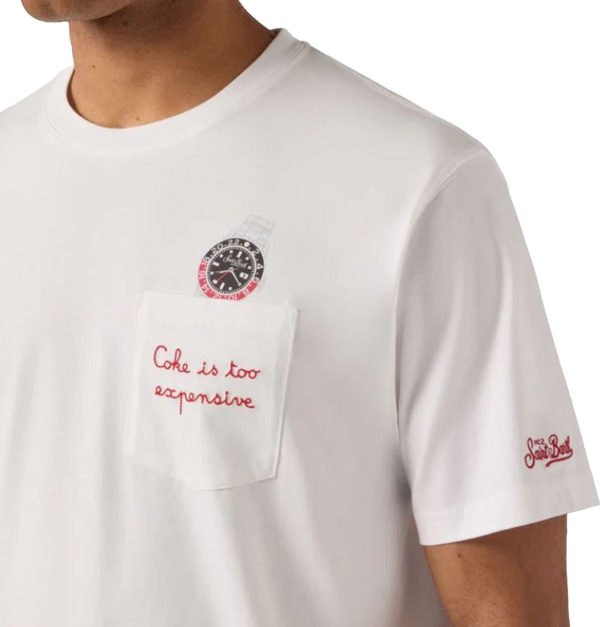 MC2 Saint Barth T-Shirts And Polos White Wit