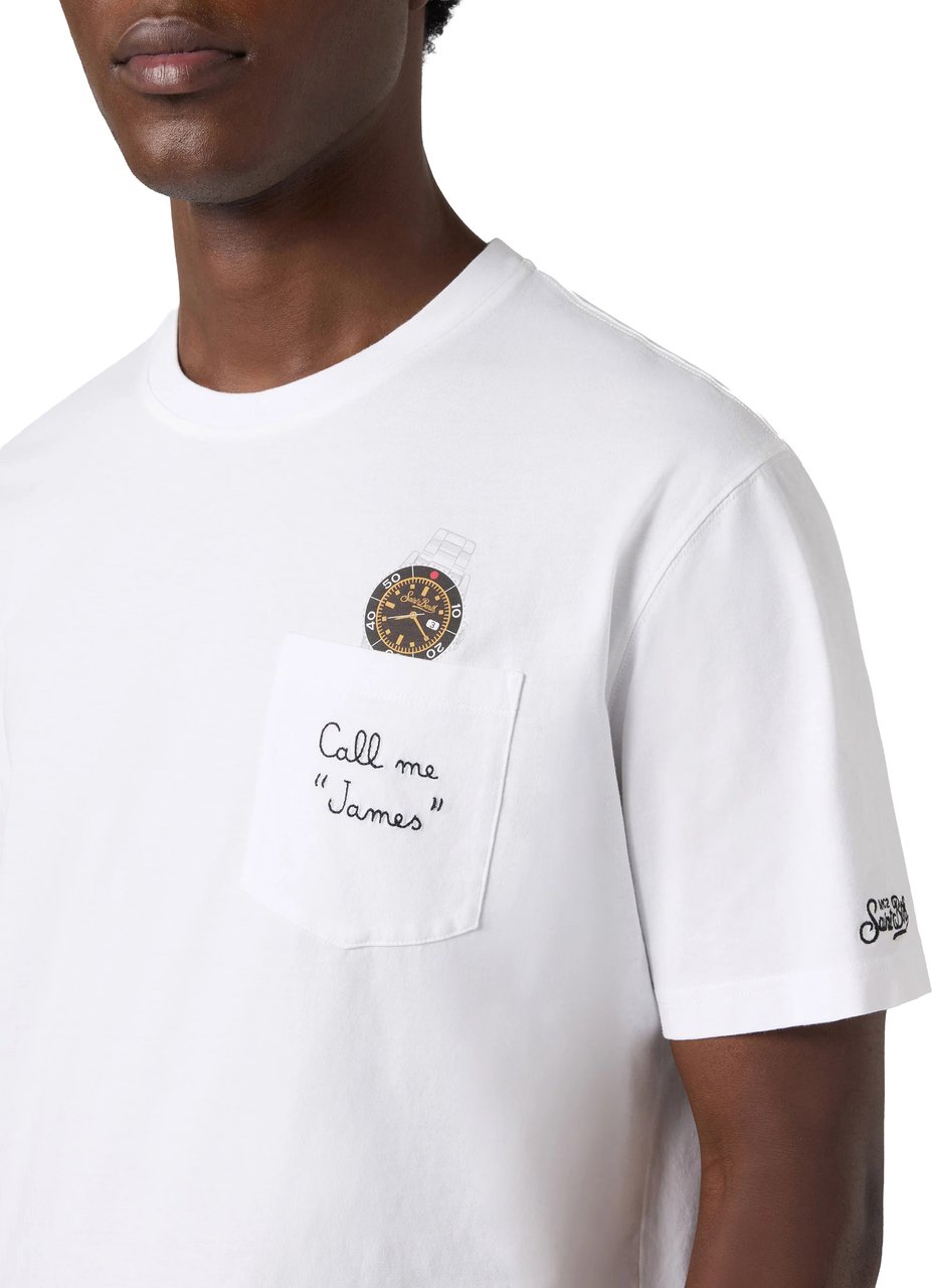 MC2 Saint Barth T-Shirts And Polos White Wit