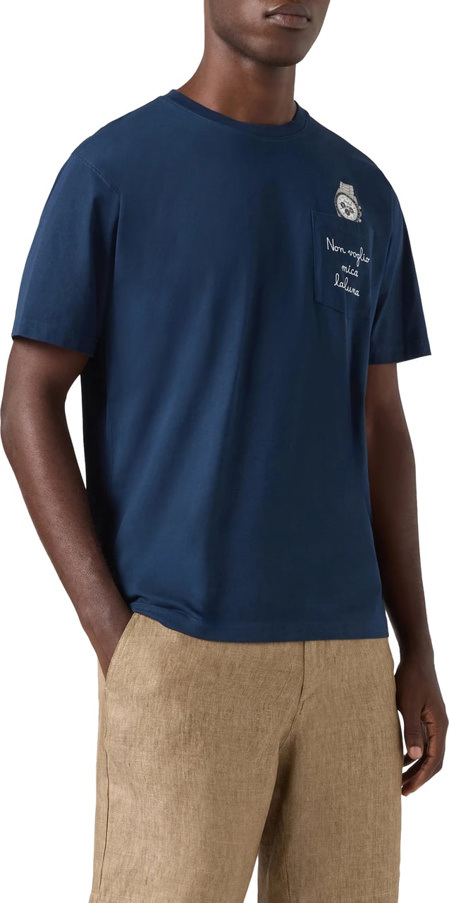 MC2 Saint Barth T-Shirts And Polos Blu Navy