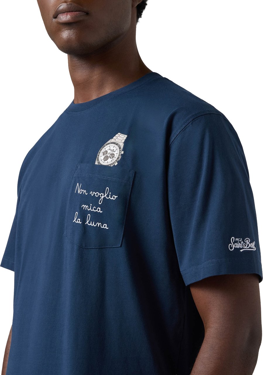MC2 Saint Barth T-Shirts And Polos Blu Navy