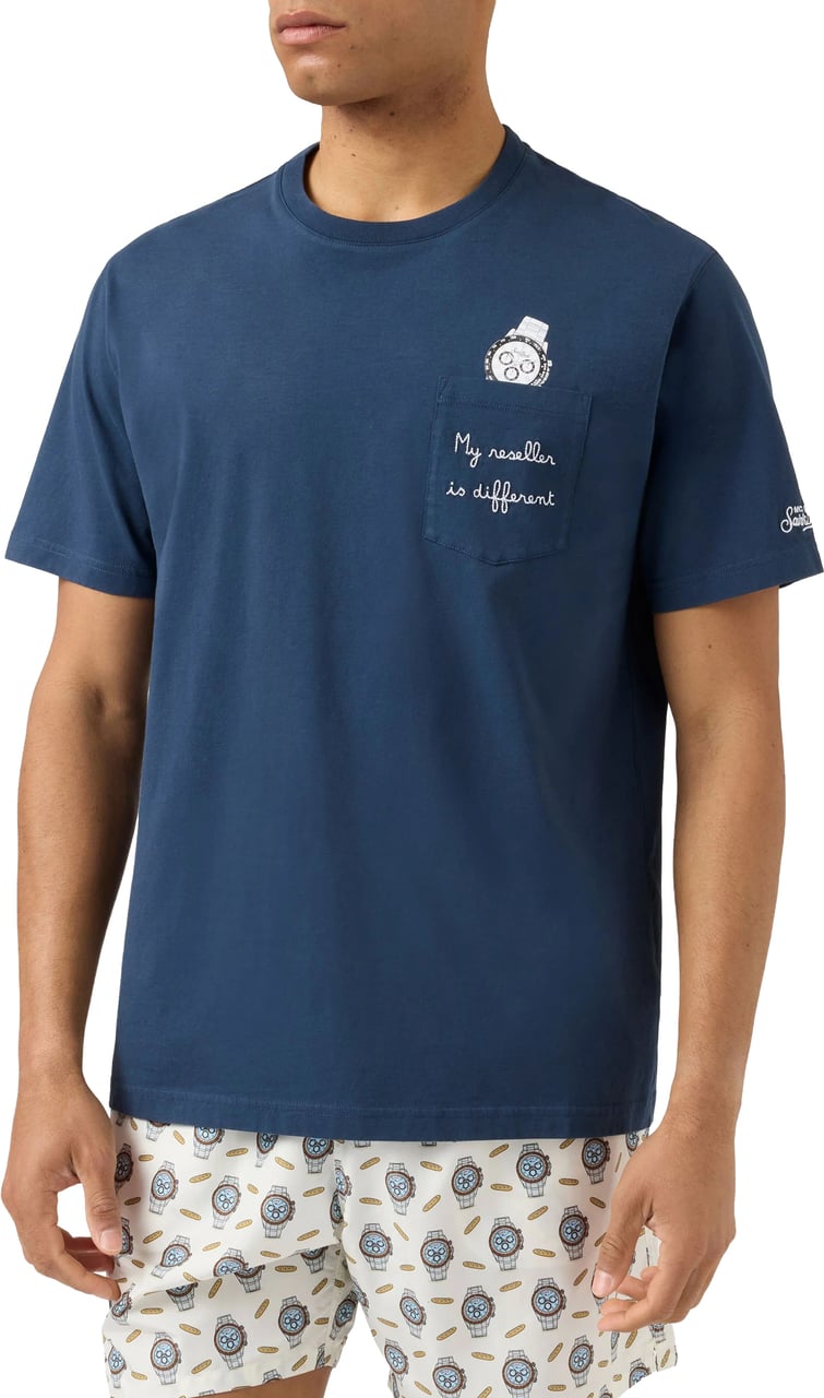 MC2 Saint Barth T-Shirts And Polos Blu Navy
