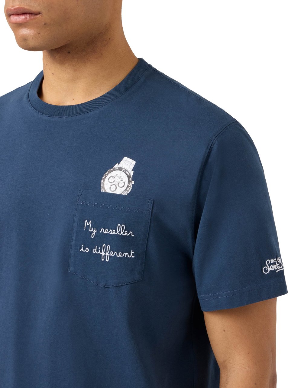 MC2 Saint Barth T-Shirts And Polos Blu Navy