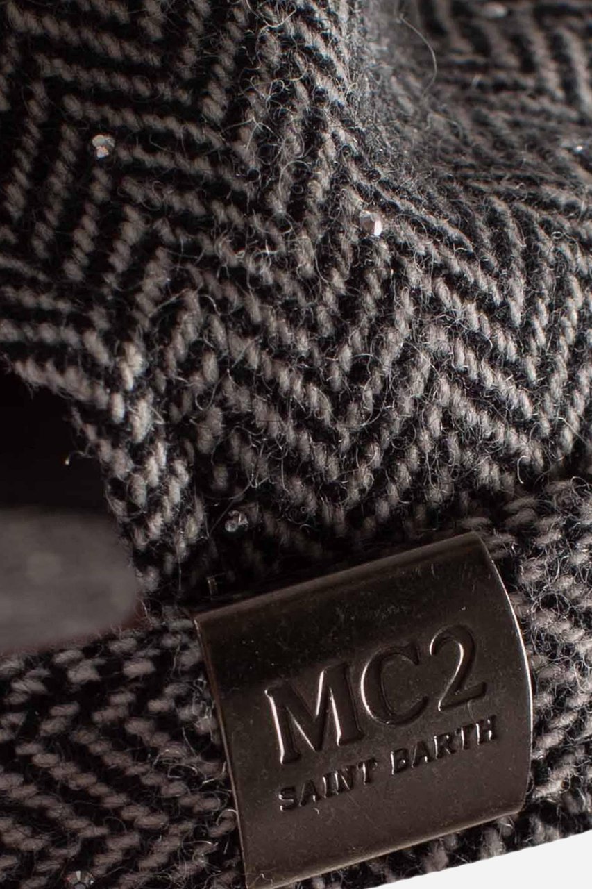 MC2 Saint Barth Hats Herringbone 00 Strass Emb Divers