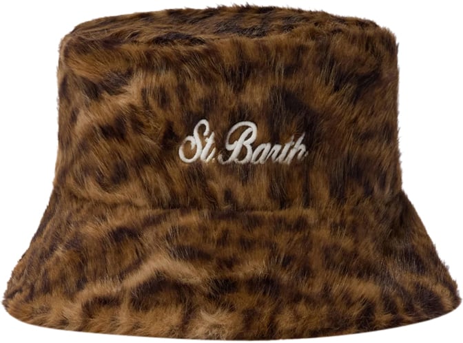 MC2 Saint Barth Hats Leopard 11 Emb Dierenprint