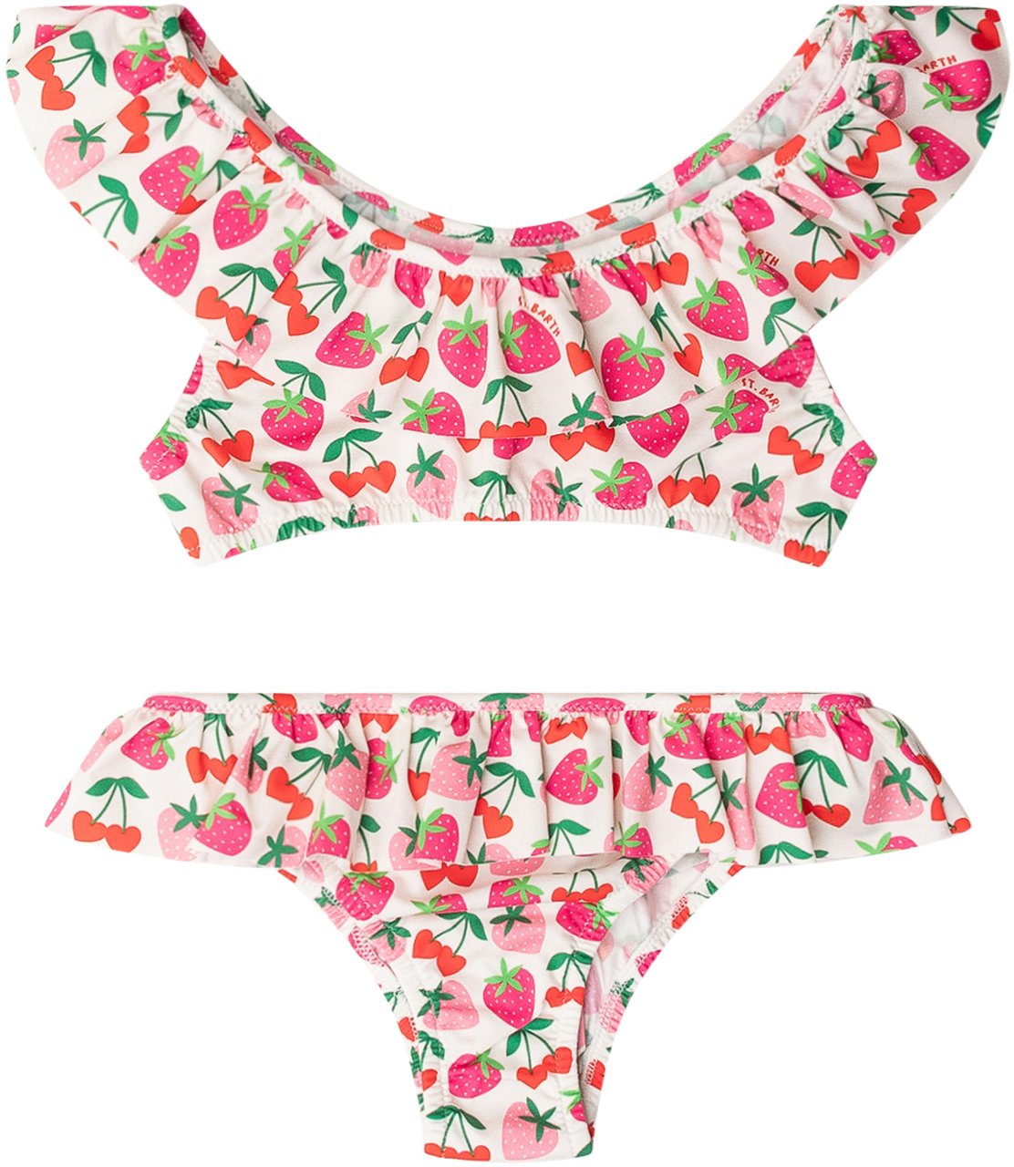 MC2 Saint Barth Bikini con Top Off Shoulder e Volant Divers