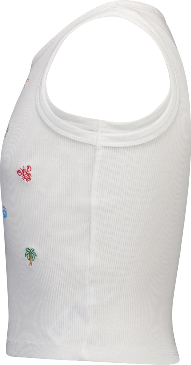 MC2 Saint Barth MC2 Saint Barth Kinder Meisjes T-Shirt In Wit Wit