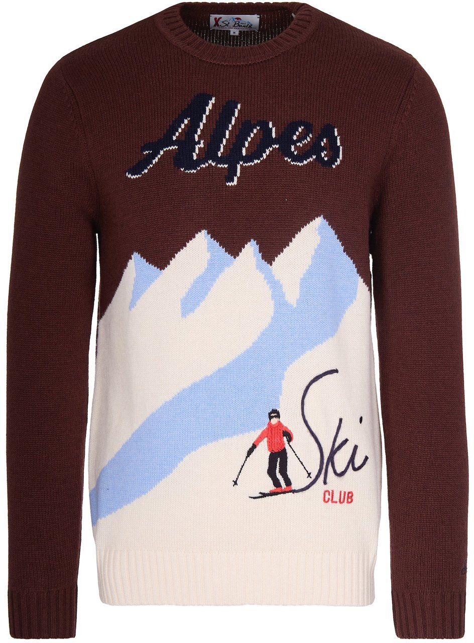 MC2 Saint Barth Sweaters Brown Bruin