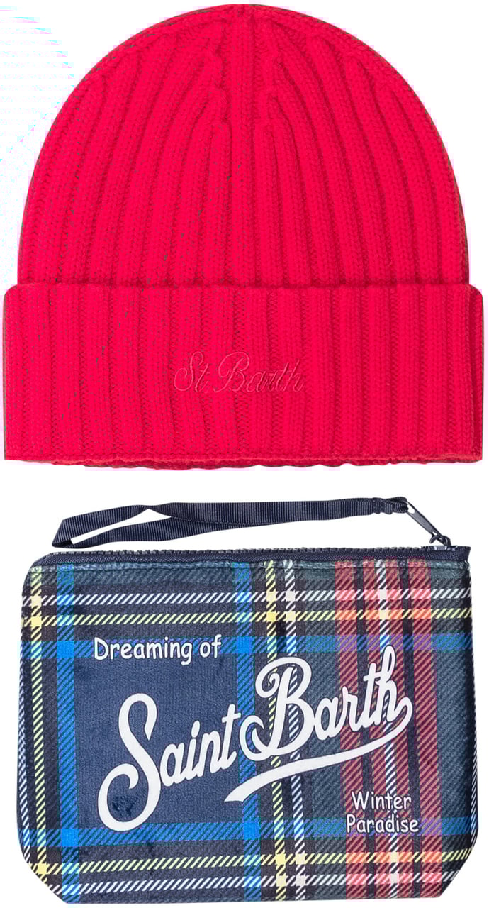 MC2 Saint Barth MC2 Saint Barth Christmas Box Beanie e Pochette Divers