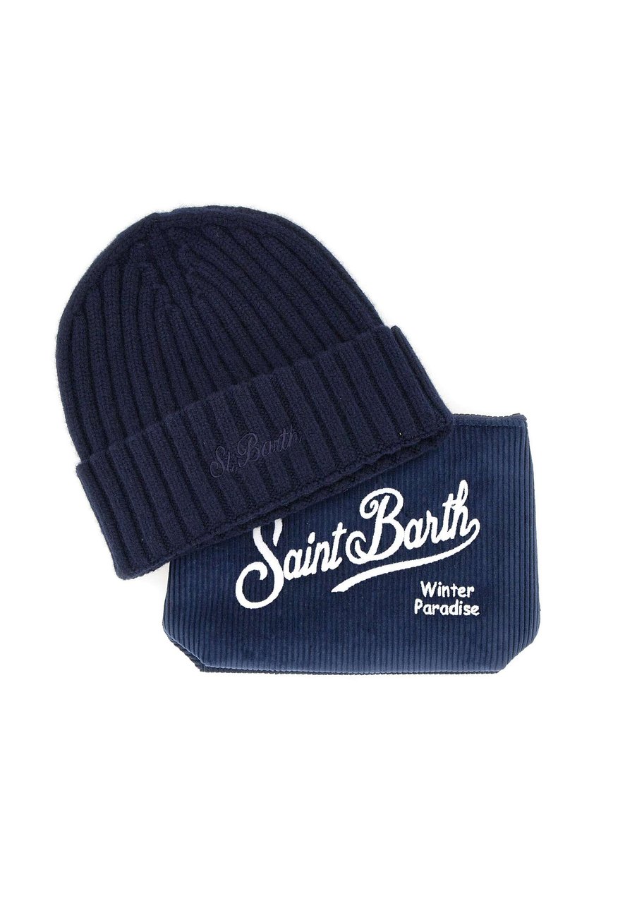 MC2 Saint Barth Scarfs Blue Blauw