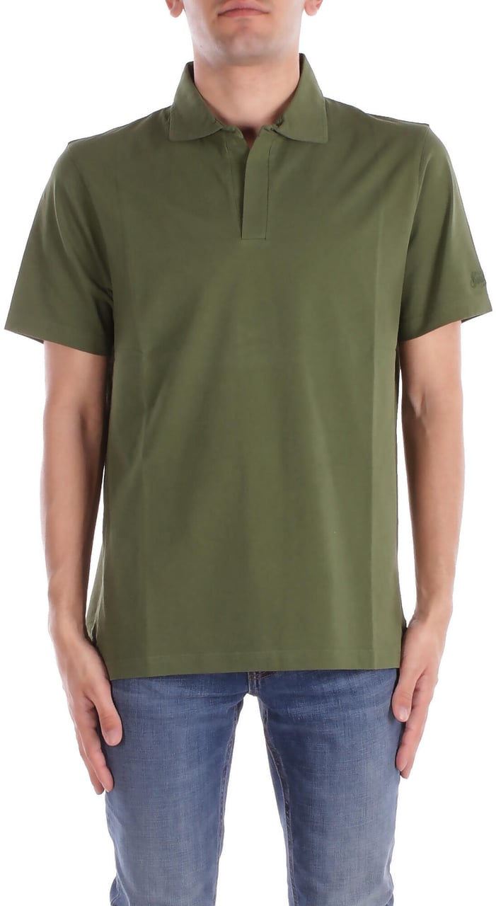 MC2 Saint Barth T-Shirts And Polos Military Groen