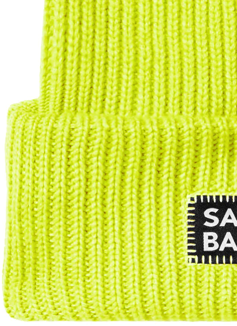 MC2 Saint Barth Hats Fluo Yellow Sb94 Geel