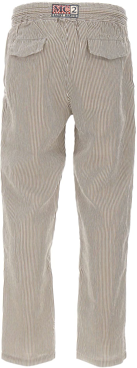 MC2 Saint Barth Trousers Multicolor Taupe