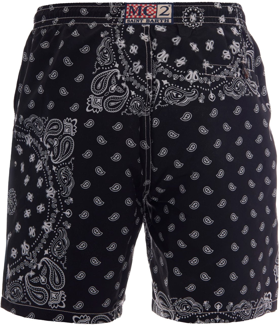 MC2 Saint Barth Sea Clothing Jumbo Foulard 00 Zwart