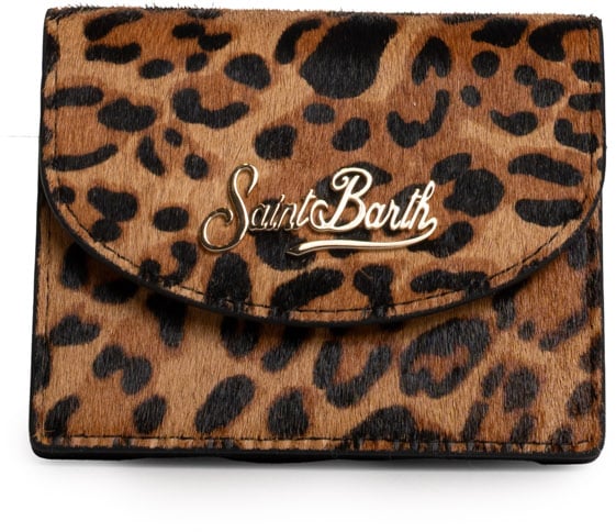 MC2 Saint Barth Wallets Leo Brushed Leather 18 Dierenprint