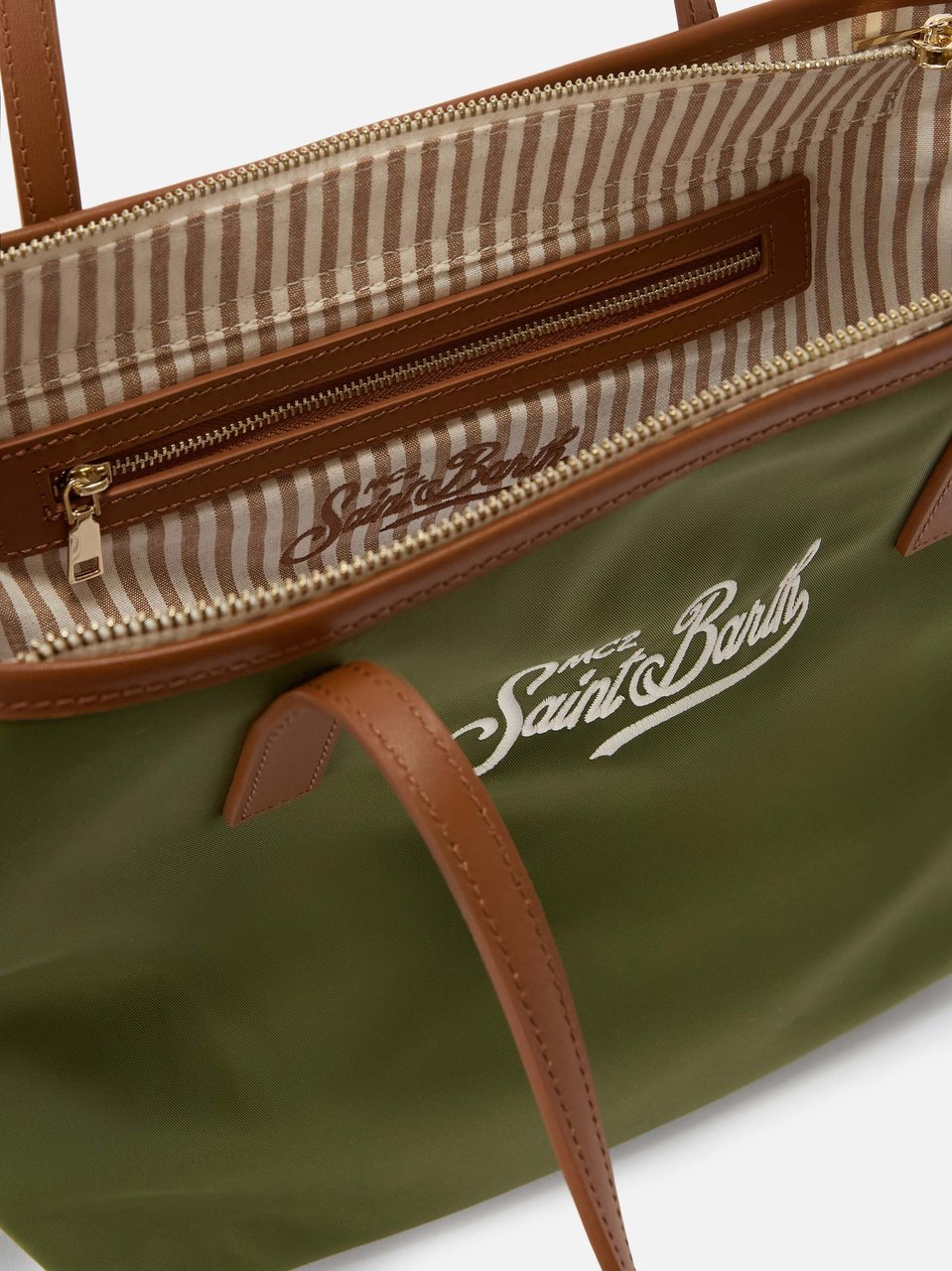 MC2 Saint Barth Bags Verde Militare Donkergroen