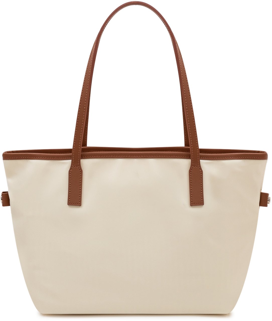 MC2 Saint Barth Borsa Tote City in Nylon con Manici Lunghi Wit