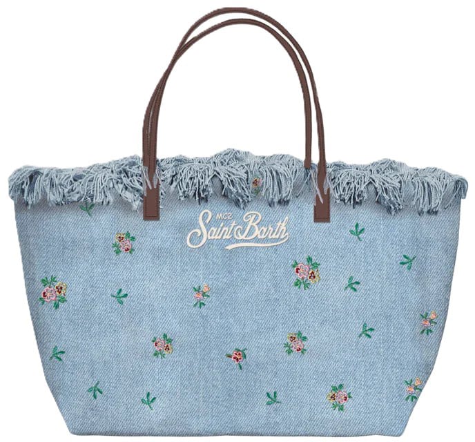 MC2 Saint Barth Bags Denim Chiaro Lichtblauw