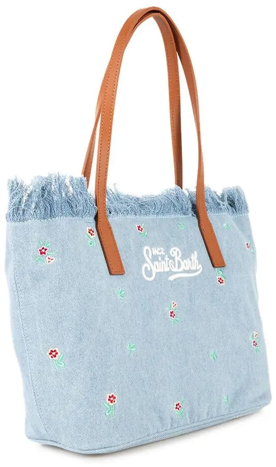 MC2 Saint Barth Bags Denim Chiaro Lichtblauw