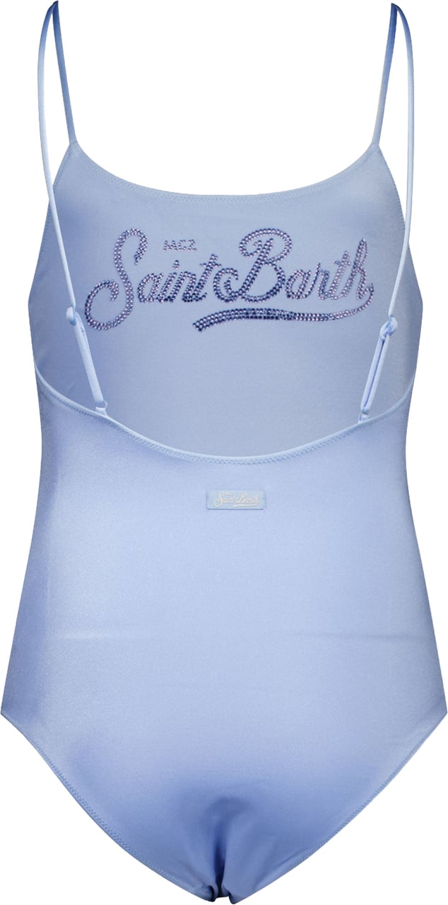MC2 Saint Barth MC2 Saint Barth Kinder Meisjes Zwemkleding In Licht Blauw Blauw