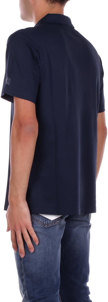 MC2 Saint Barth T-Shirts And Polos Blue Navy Blauw