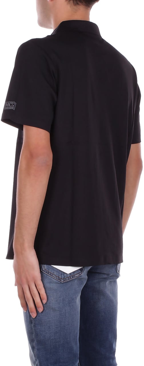 MC2 Saint Barth T-Shirts And Polos Black Zwart