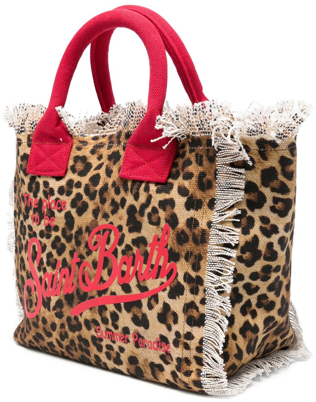 MC2 Saint Barth Bags Leopard/Rosso Beige