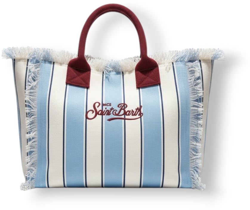 MC2 Saint Barth Bags Bianco/Azzurro Divers