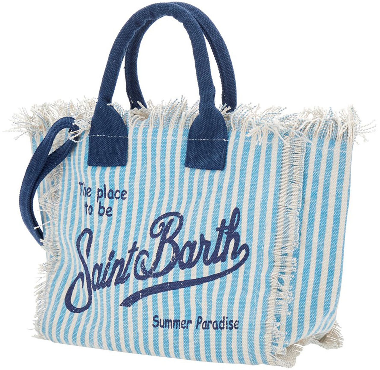 MC2 Saint Barth Bags Stripes S V 31 Lichtblauw