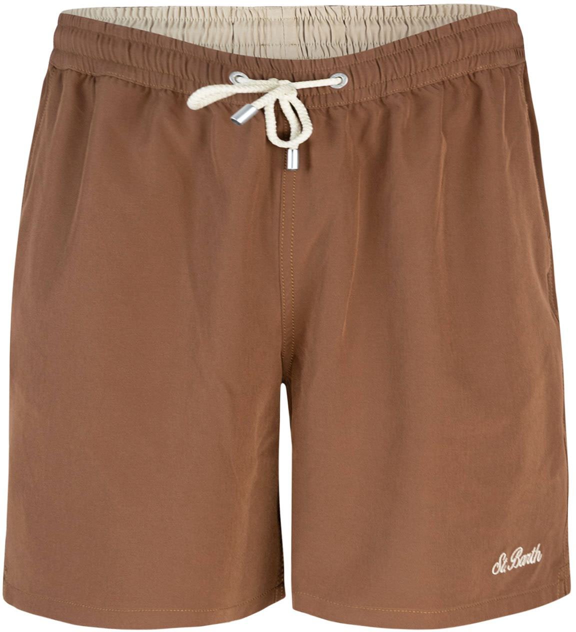 MC2 Saint Barth Sea Clothing Brown Bruin